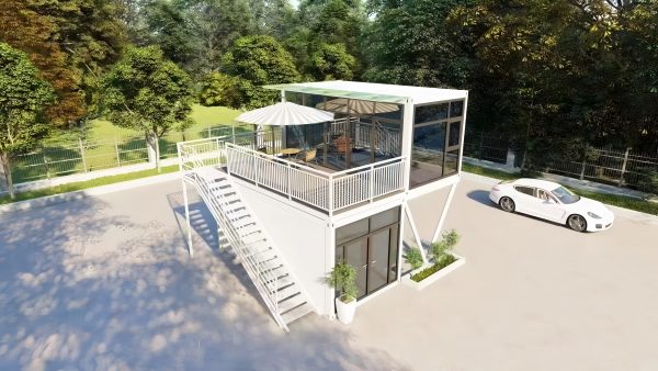 Cabin-style / apartment-style homestay flat-pack container houses