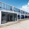 Glass curtain wall modular container house