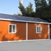 Wood-grain double-slope roof quick assembly box