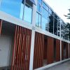 Glass curtain wall modular container house