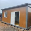 Wood-grain double-slope roof quick assembly box