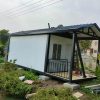 Office/warehouse assembly of container houses