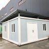 Office/warehouse assembly of container houses