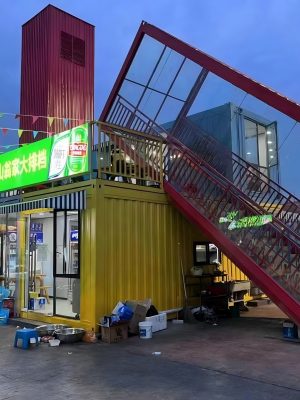 Customized Container Style Market Trendy Store