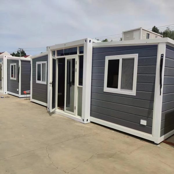 494e958df2df5ca283098bce602dea3 Prefabricated three-in-one foldable and expandable double-wing container house