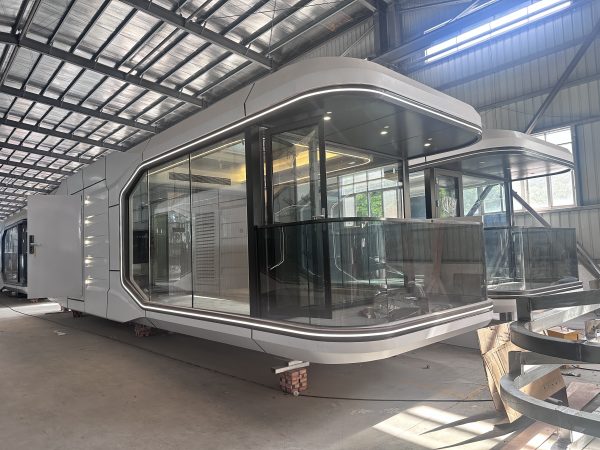 Prefabricated capsule houses - luxurious mobile homes