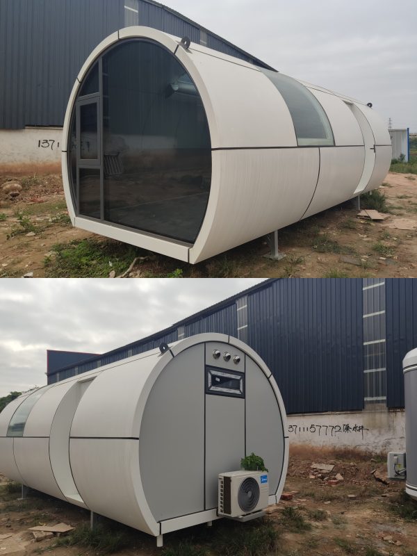 Prefabricated capsule houses - luxurious mobile homes