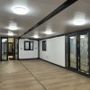 Prefabricated three-in-one foldable double-wing container house / office