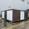 Prefabricated three-in-one foldable double-wing container house / office