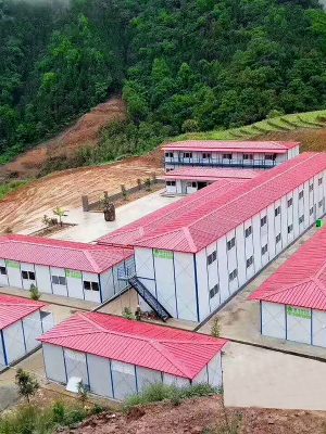 Pavilion-top K-type prefabricated house