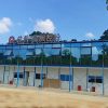 Glass curtain wall K type prefabricated house