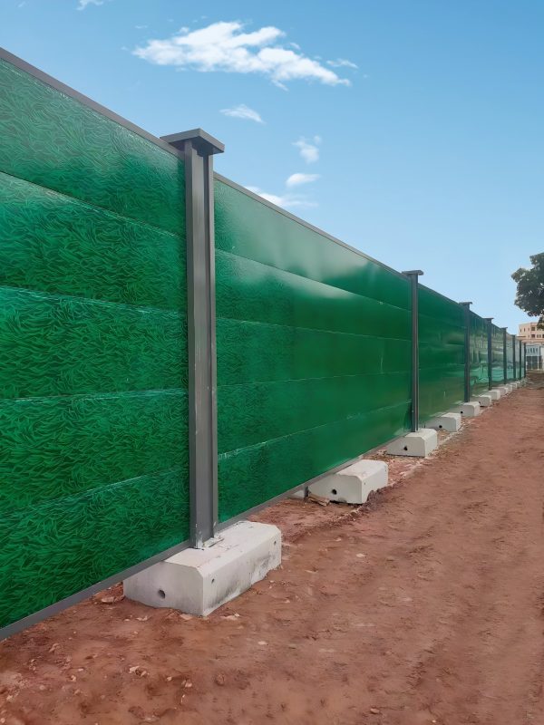 Guangzhou Project A1 Construction Barrier (Green Grass Color)