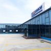 Glass curtain wall K type prefabricated house