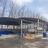 Various types of steel structure sheds