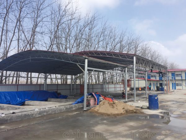 Various types of steel structure sheds