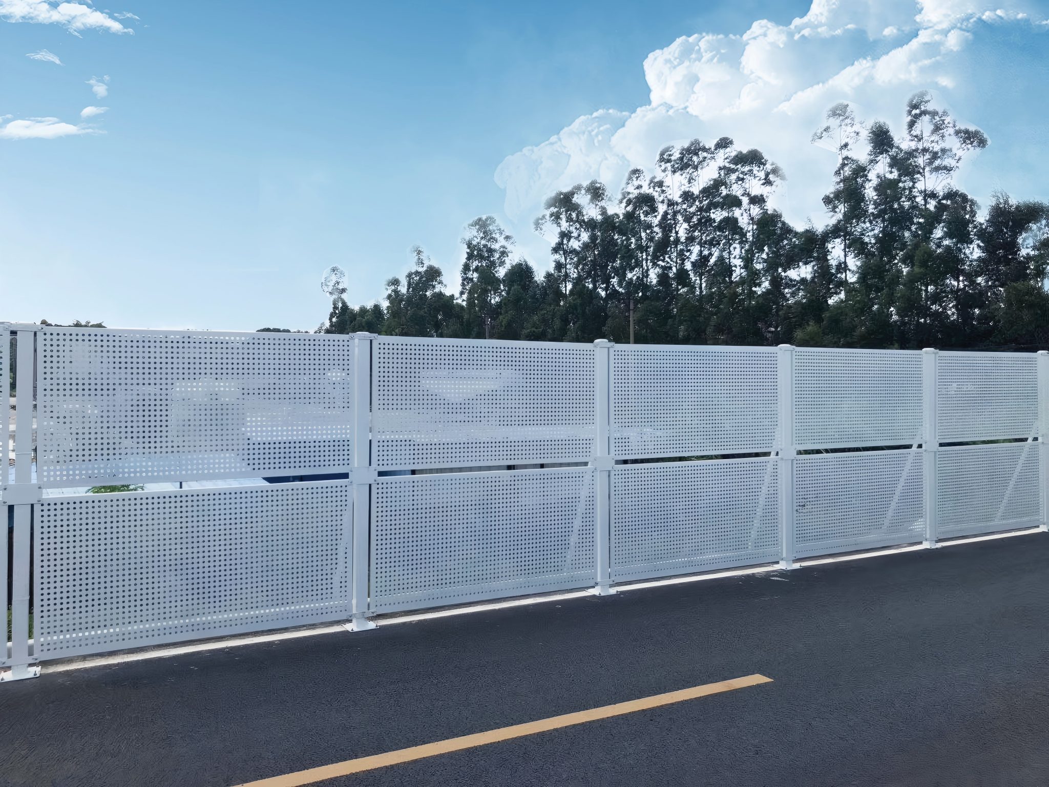 Guangzhou project engineering perforated plate enclosure panel