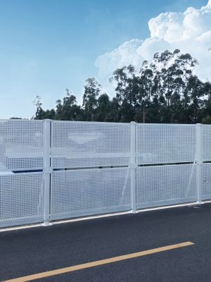 Guangzhou project engineering perforated plate enclosure panel