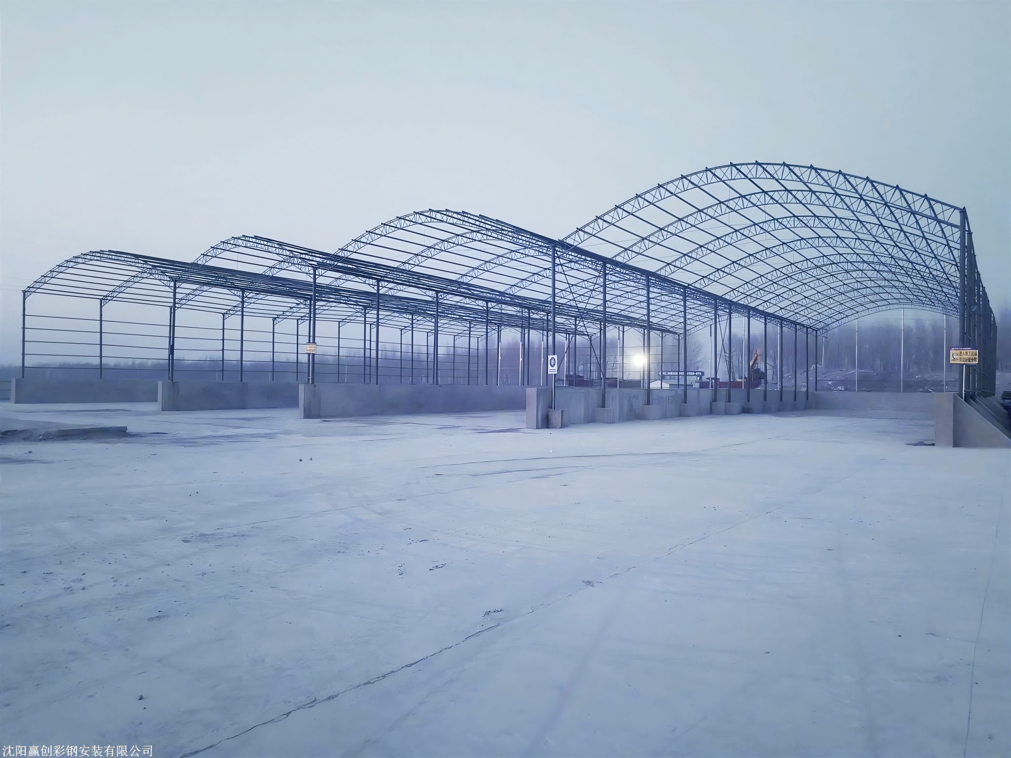 Various types of steel structure sheds