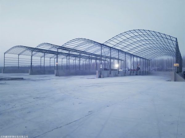 Various types of steel structure sheds