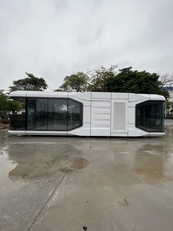 Prefabricated capsule houses - luxurious mobile homes