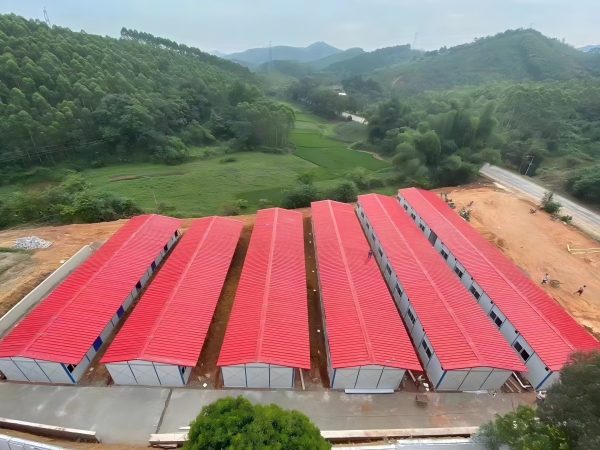 Pavilion-top K-type prefabricated house