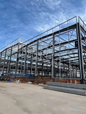 Steel structure factory building