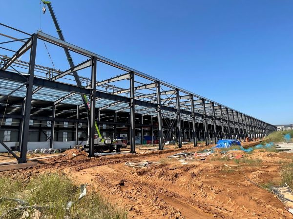 Steel structure factory building