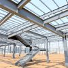 Steel structure staircase / frame