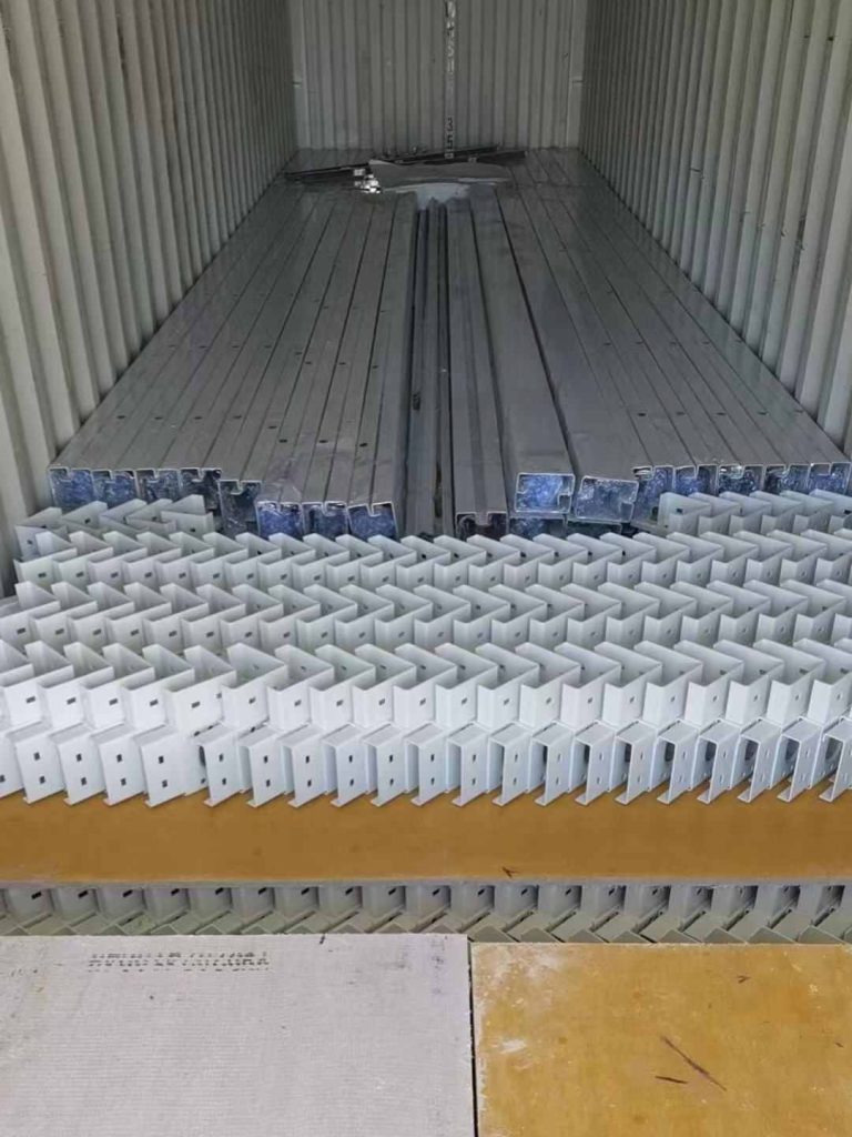 Container house transportation