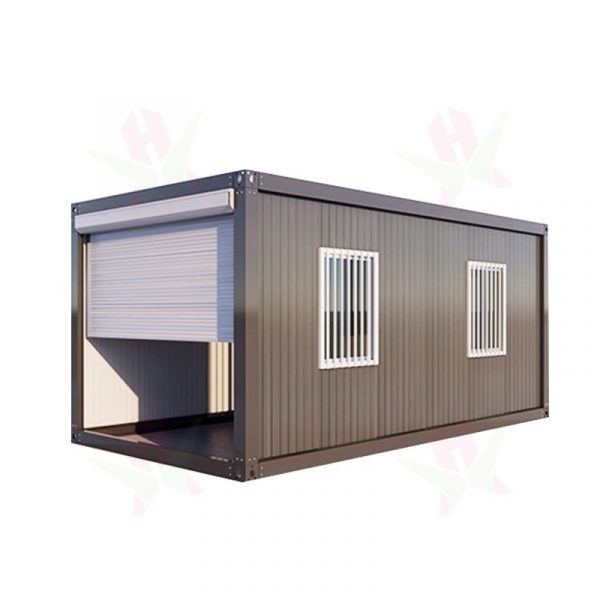 Container storage garage1 Detachable container-style garage and warehouse