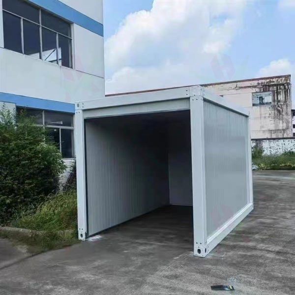 Container storage garage5 Detachable container-style garage and warehouse