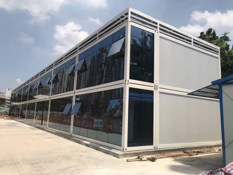 Container buildings can be constructed into offices