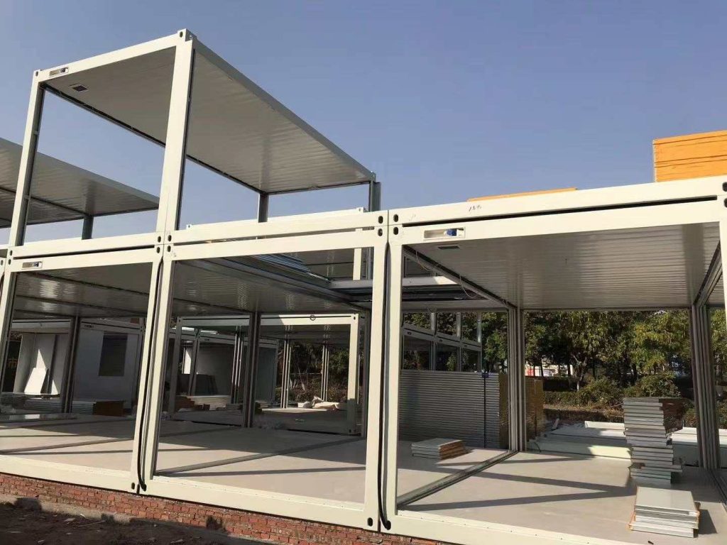 Prefabricated container