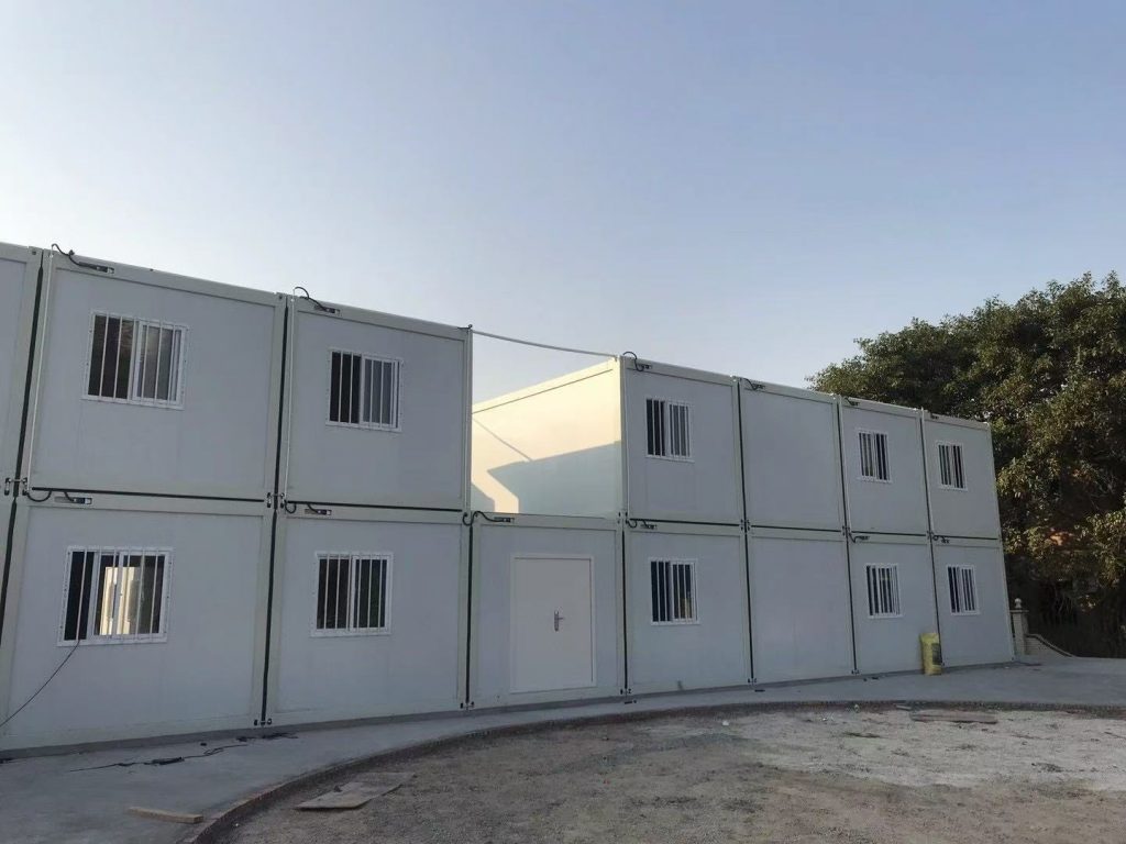 Temporary housing for mining site workers