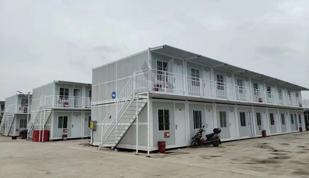 Emergency temporary shelters after a disaster