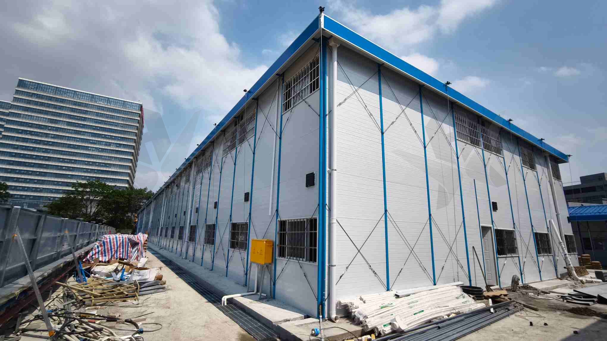 emporary construction camp