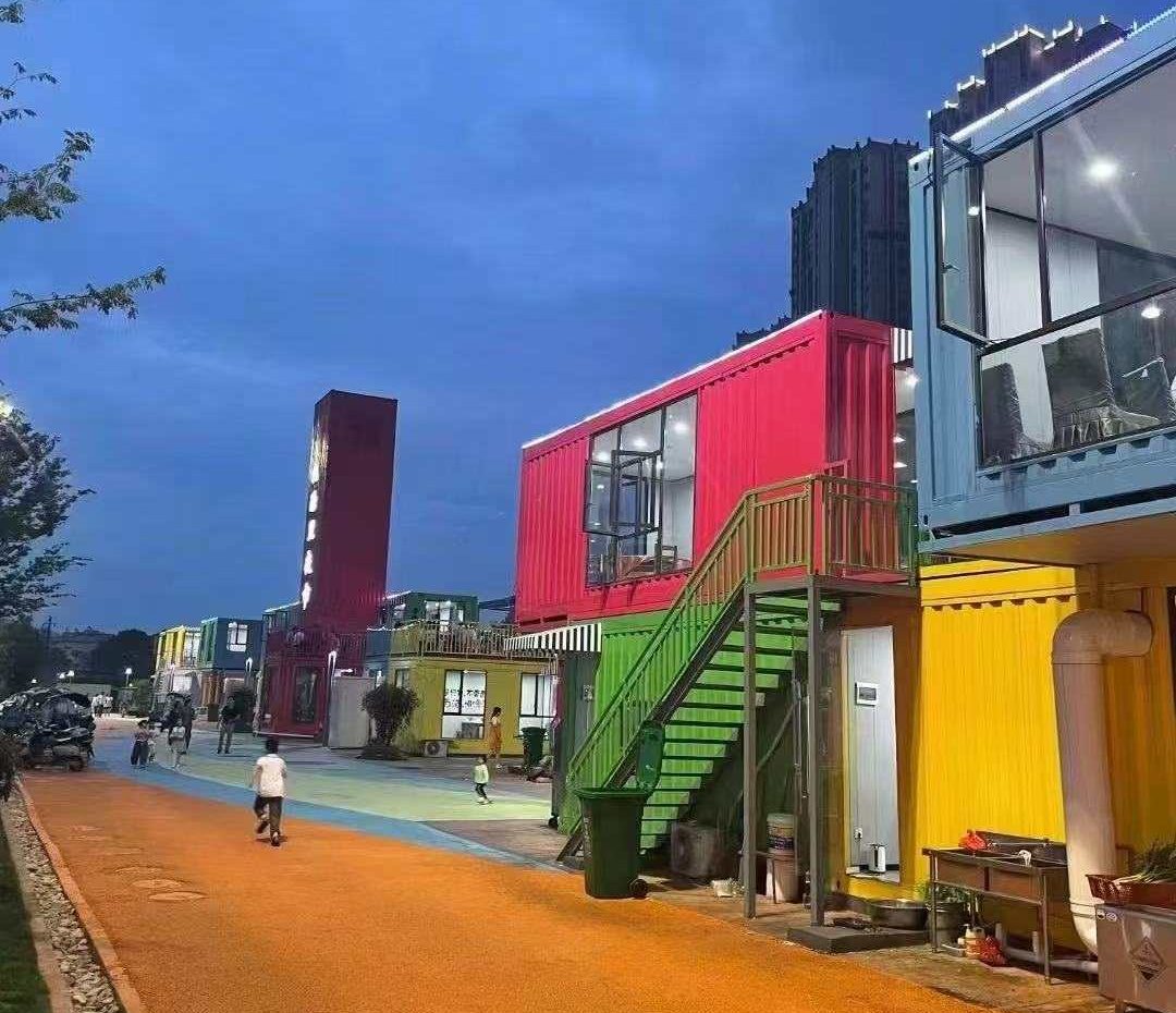 prefab cabin container for outdoor markets