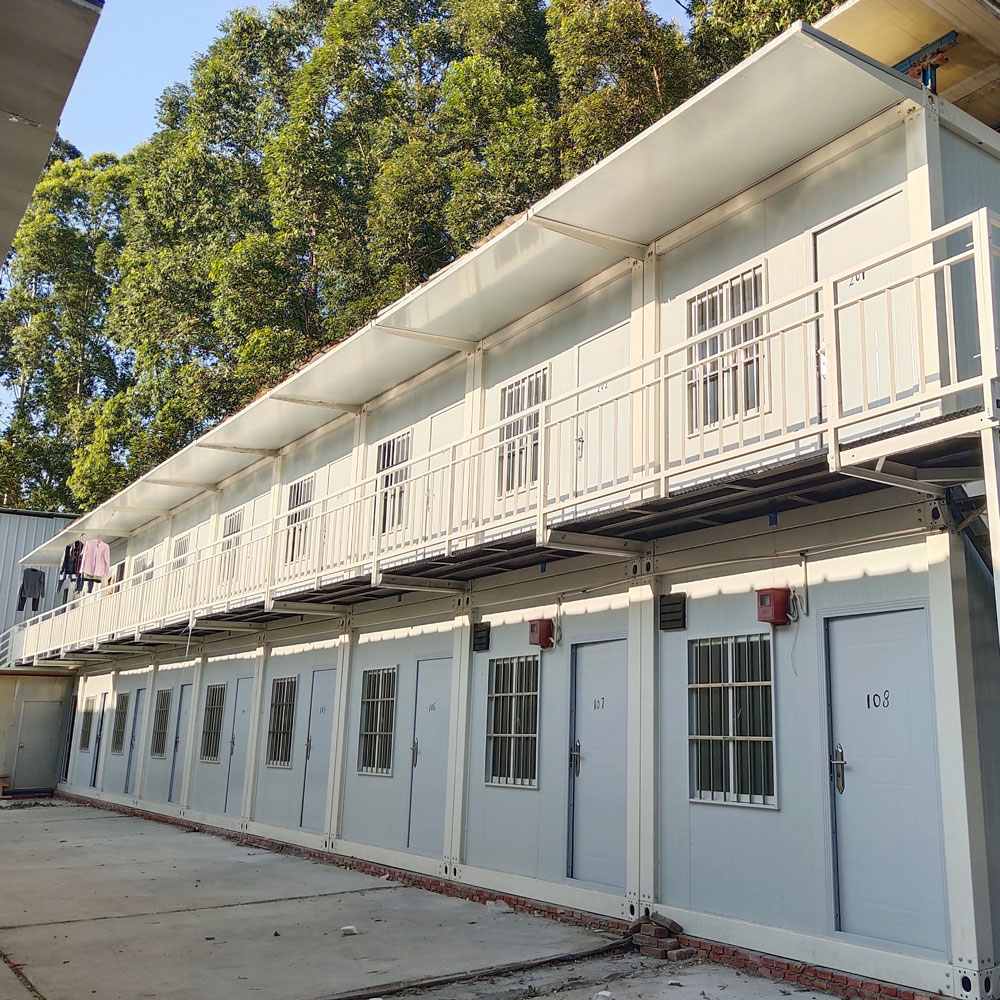 container emergency shelter for flood disaster victims