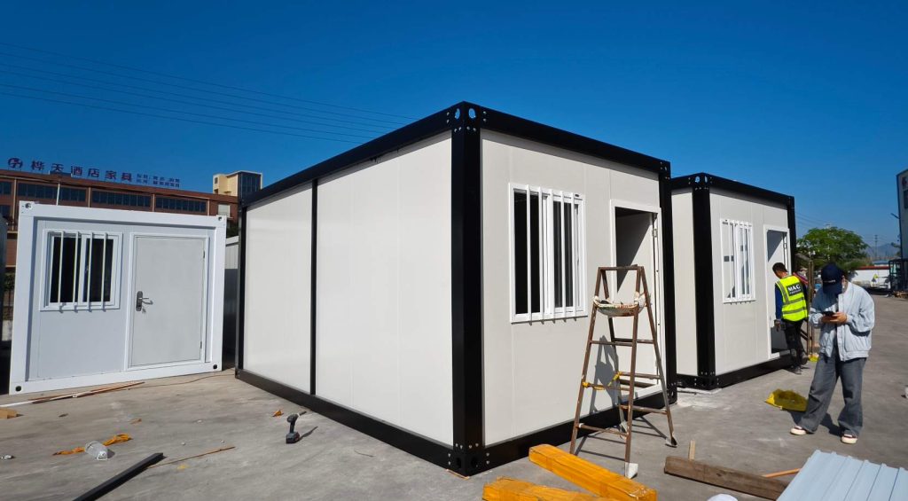 galvanized steel structure container home safety