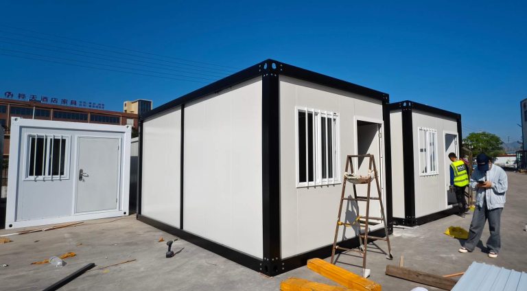 galvanized steel structure container home safety