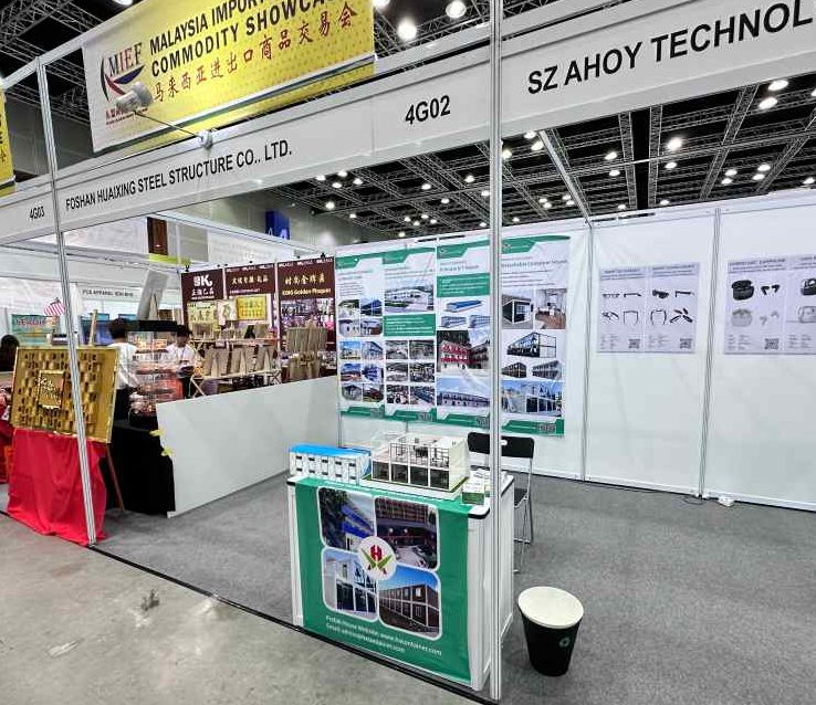 Our company exhibiting prefab and container homes at Malaysia International Import & Export Fair 2025 KLCC