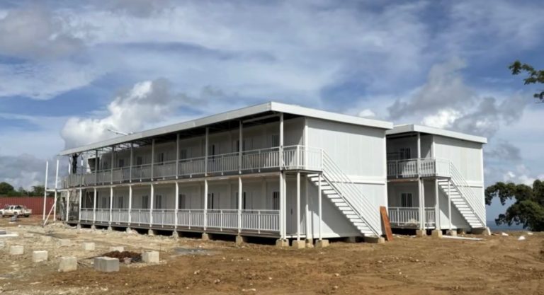 Solomon Islands container housing project