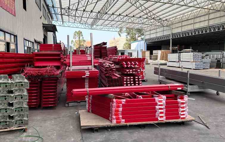 galvanized steel container house structure used in overseas construction project