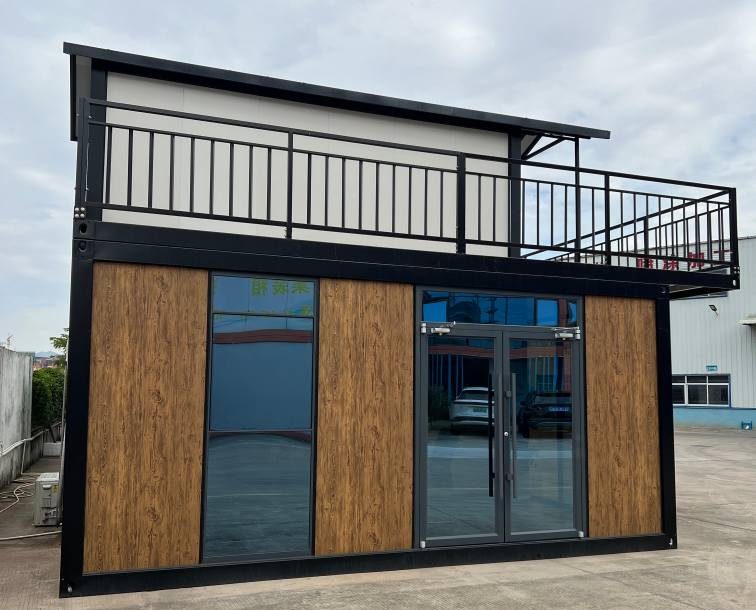 steel structure balcony for container house