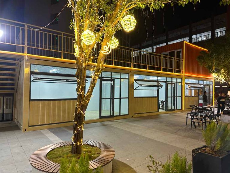 mixed-use container commercial complex