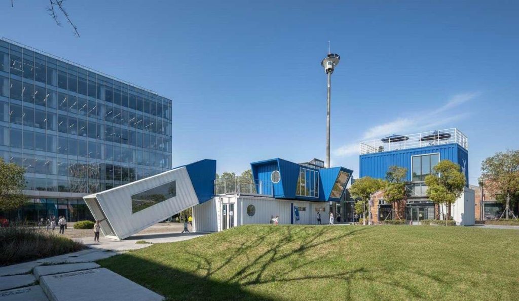 modular container coffee shop