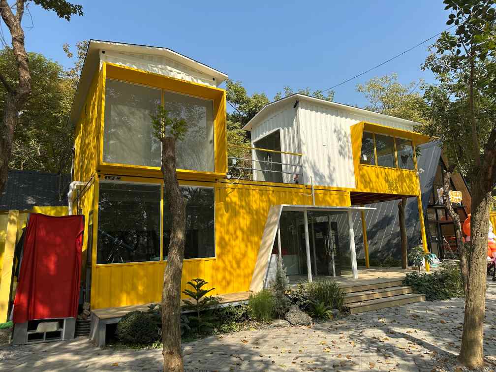 prefabricated detachable container modules for scenic area shop