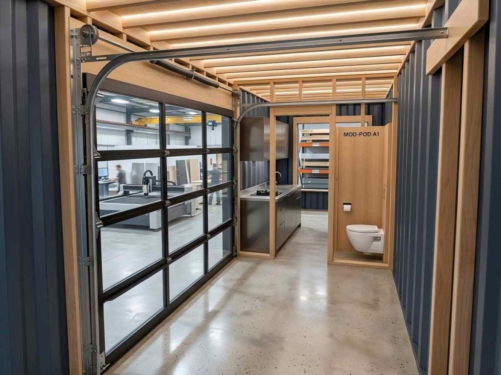 Modular winter vacation cabin