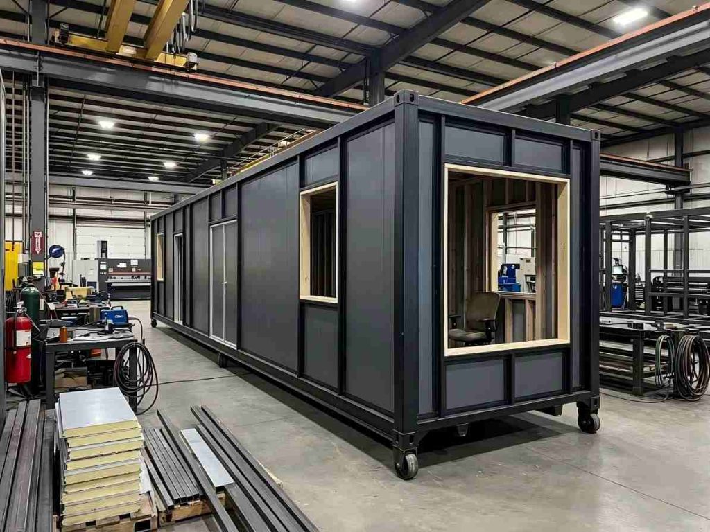 Prefabricated modular home transport and installation