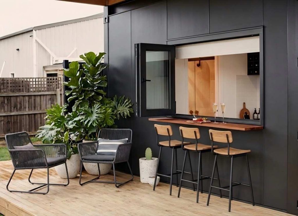 minimalist modular container home design